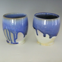 Blue Porcelain Tumblers