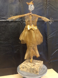 Wire Sculpture Woman